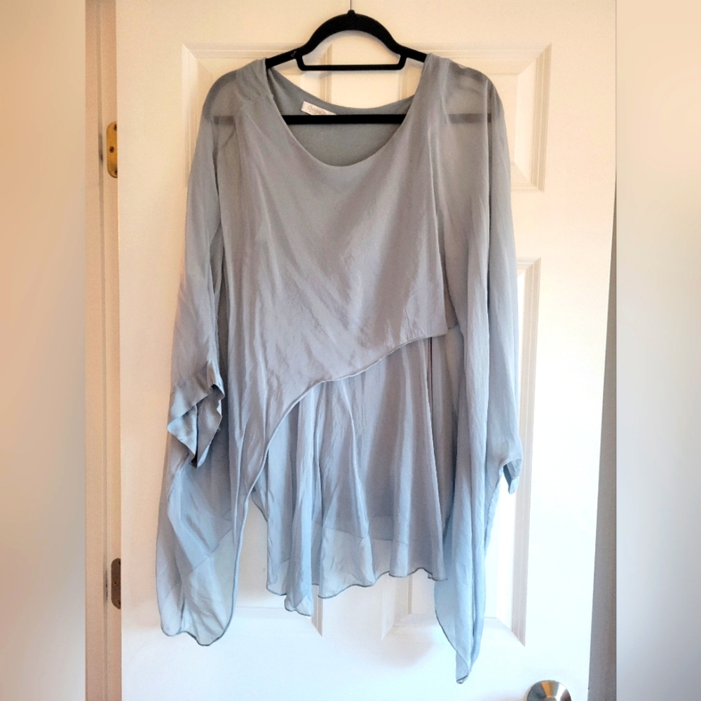 Cobblestone Asymmetrical Shirt